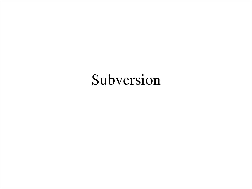 subversion definition
