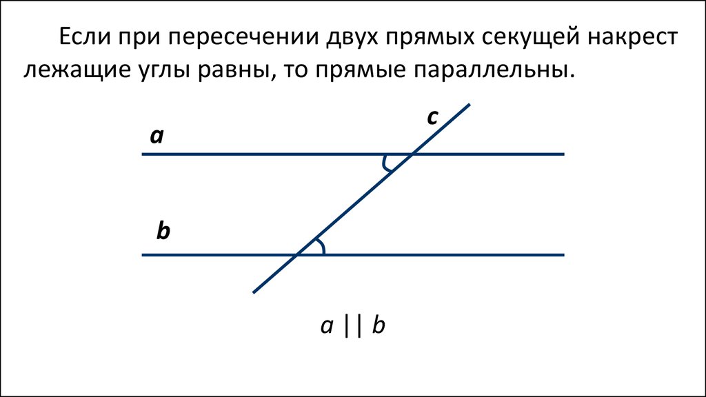 Угол пересечение