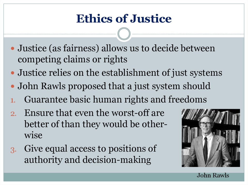 define justice ethical principle