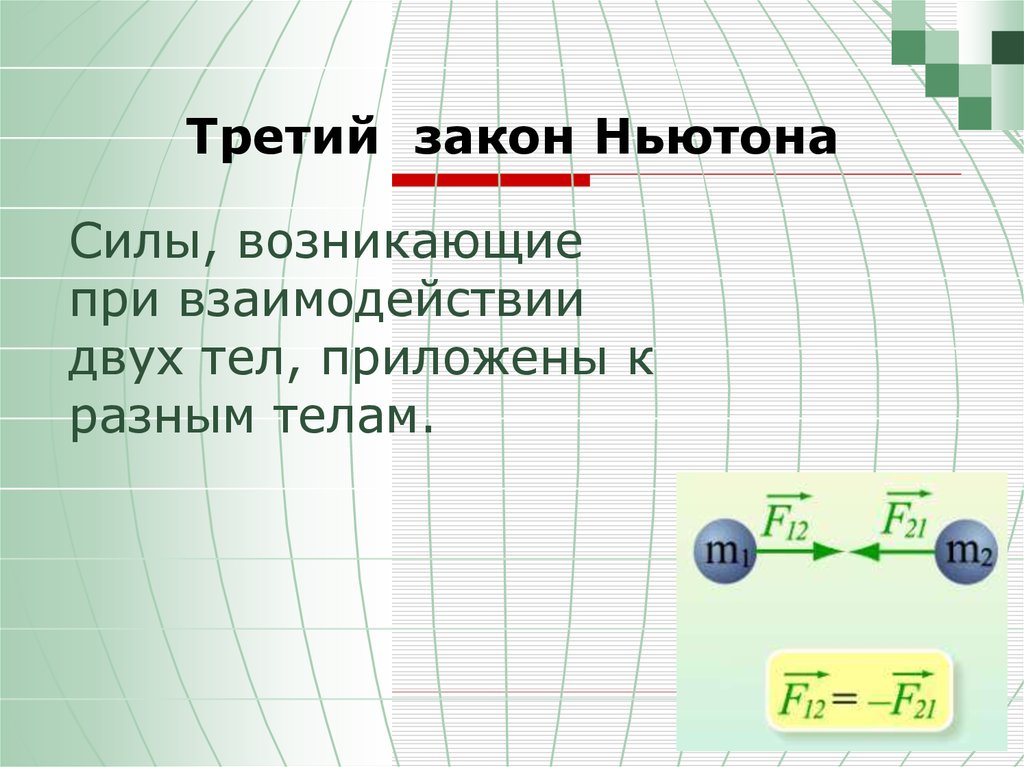 Третий закон. Сила Ньютона. Взаимодействие тел 3 закон Ньютона. Третий закон Ньютона возникает сила. Силы возникающие при взаимодействии тел.