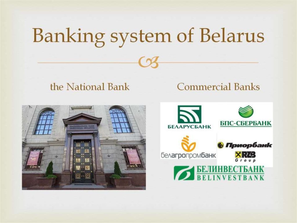 Banking system of Belarus