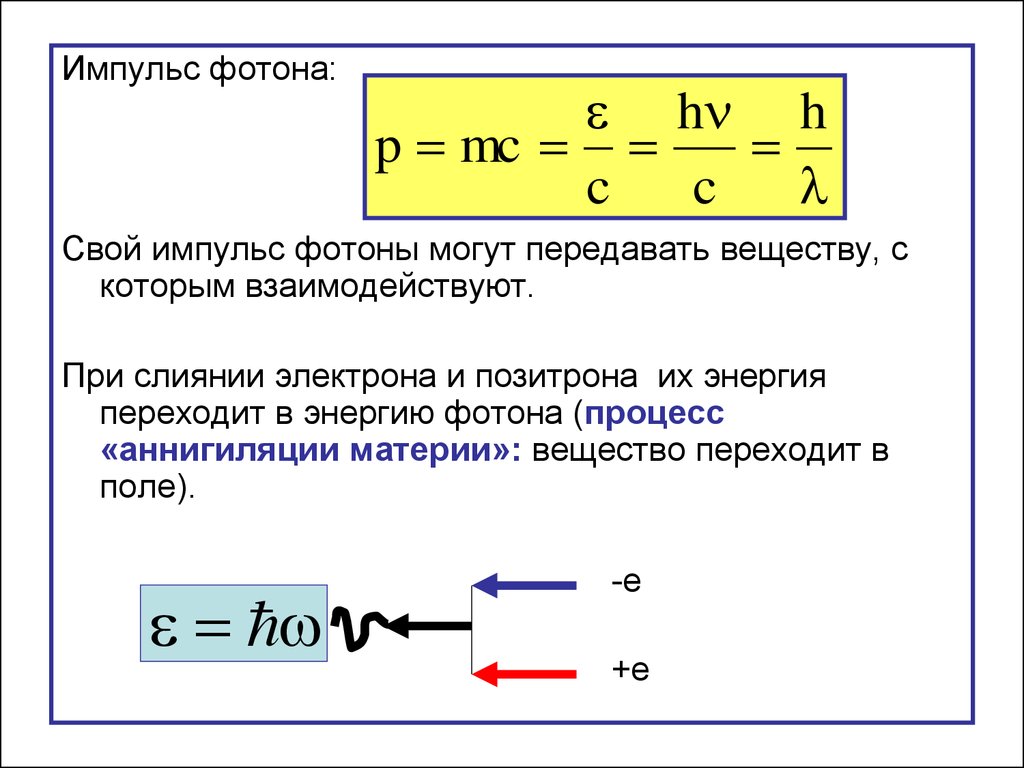 Фотон имеет скорость равную. Формула для определения импульса фотона. Формула для расчета импульса фотона. Как определяется Импульс фотона. Формула для вычисления импульса фотона.