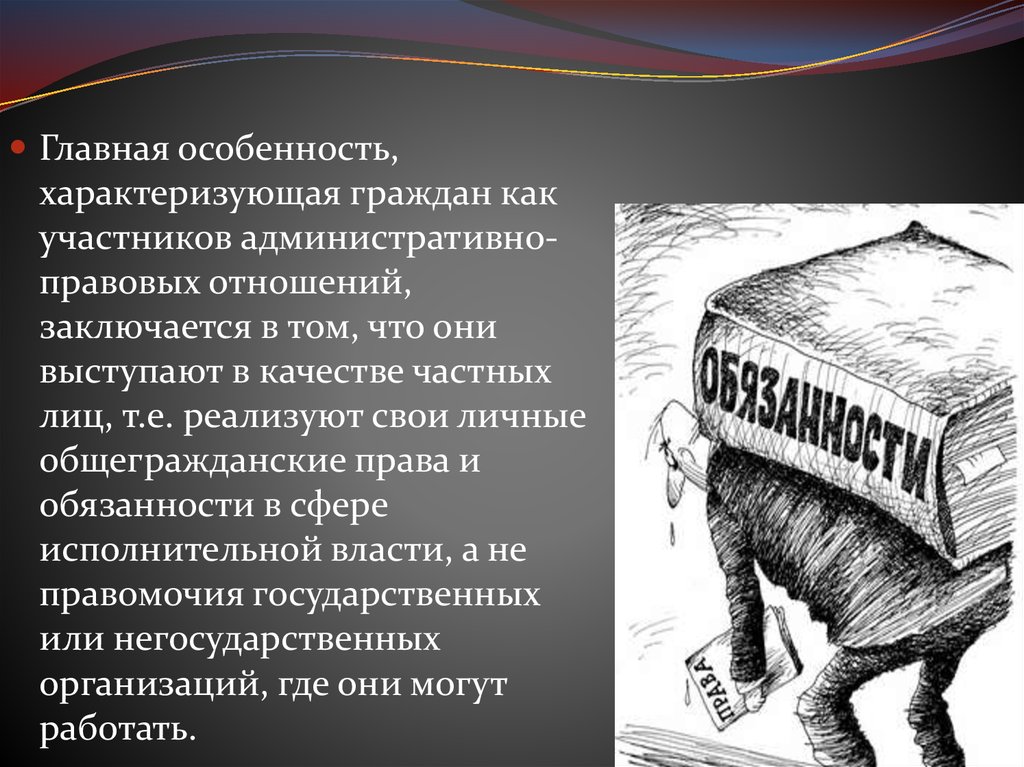 Что характеризует гражданина. Правовой статус картинки для презентации. Административное право плакат. Гражданин характеризуется.