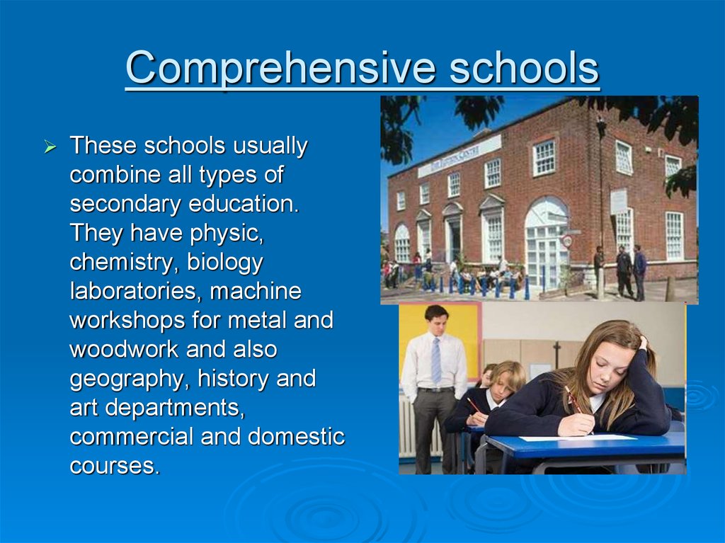 Comprehensive schools