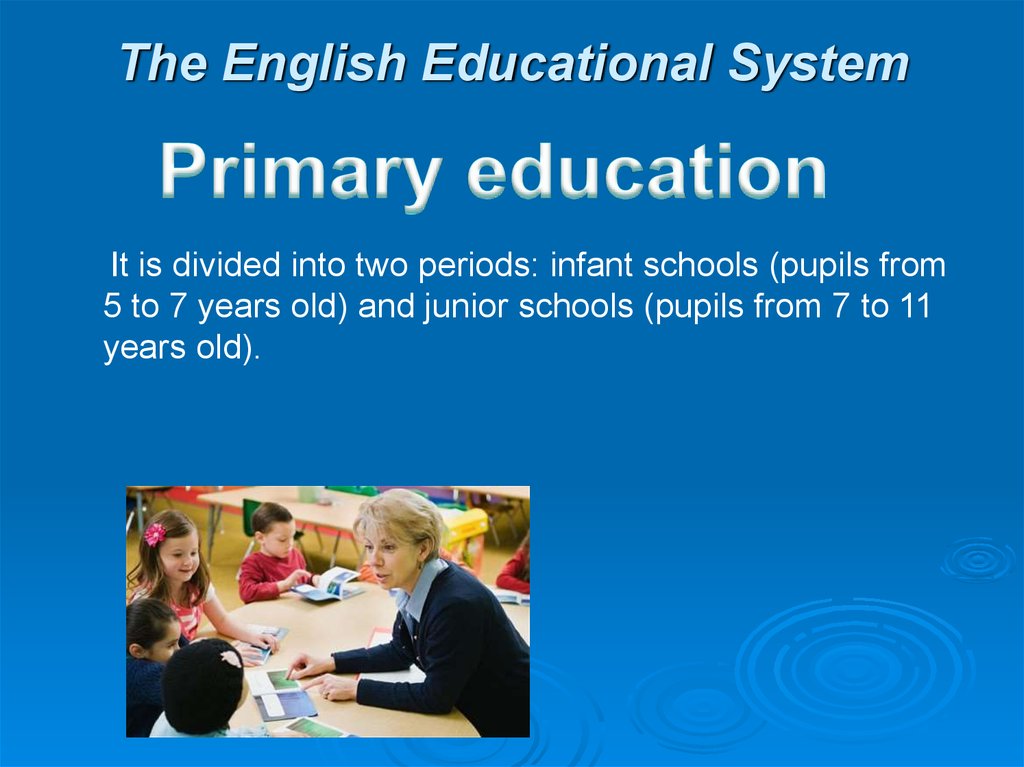 School education in great britain презентация