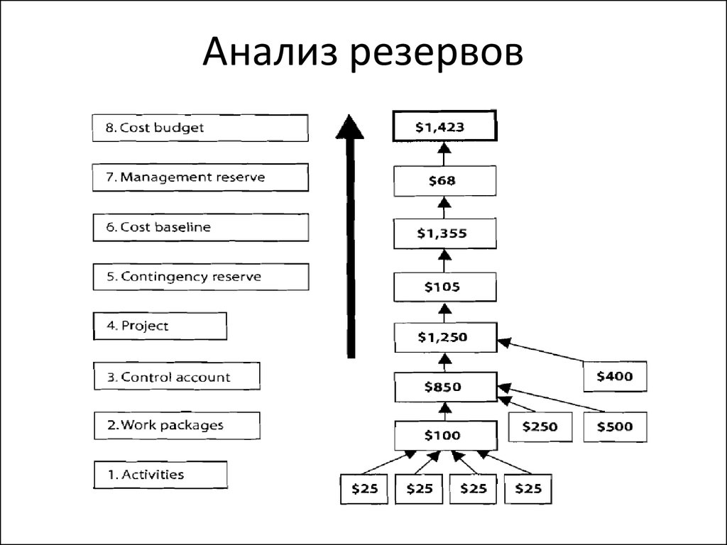 Анализ резервов проекта это