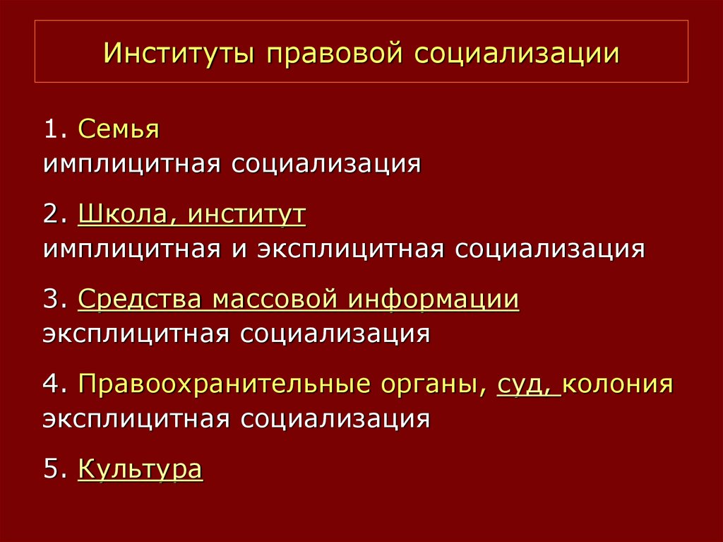 Гарантии правового института