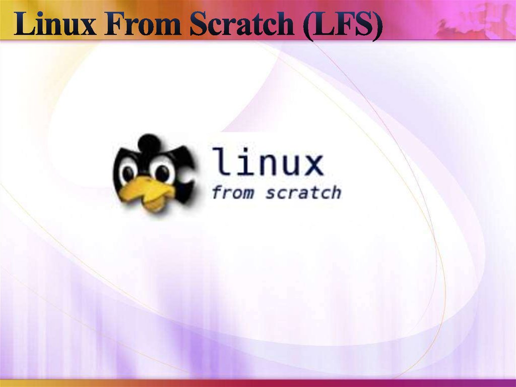 Linux презентации. Linux from Scratch. LFS Linux. Linux from Scratch на русском. Linux from Scratch logo.