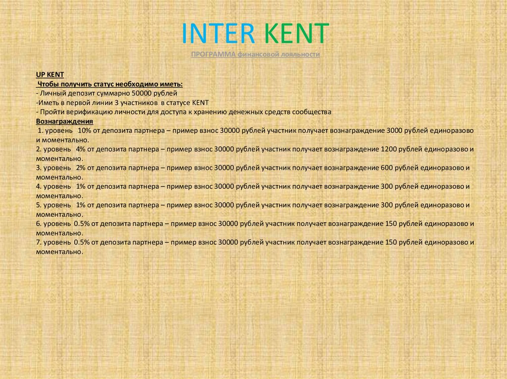 INTER KENT