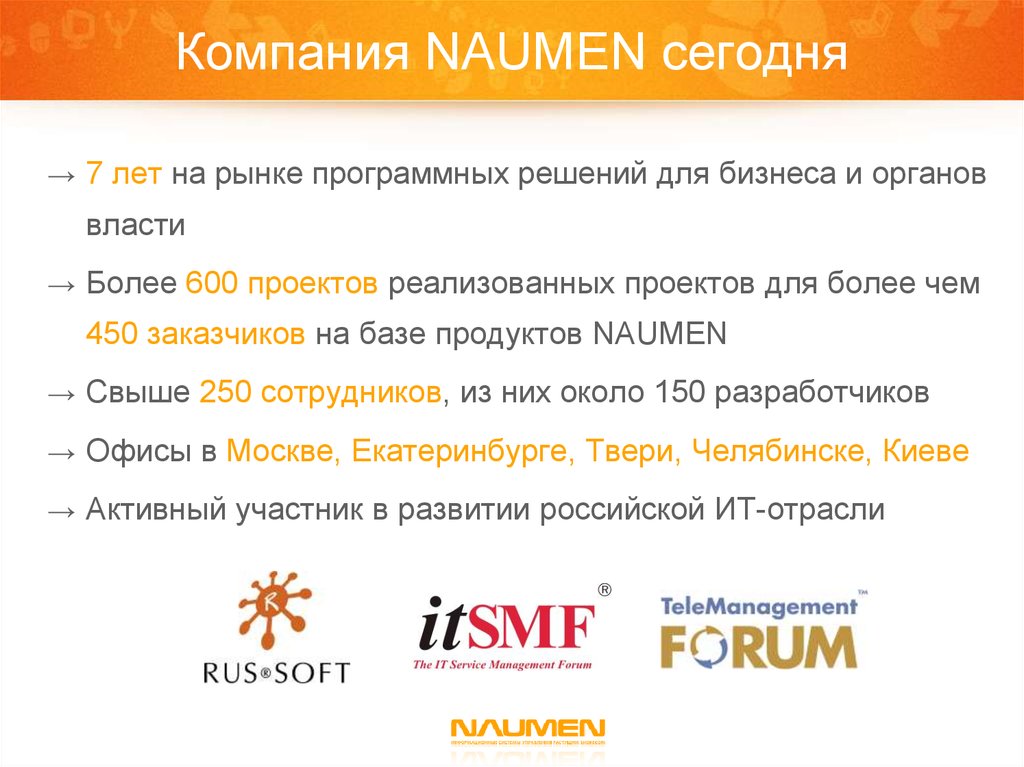 Naumen управление проектами