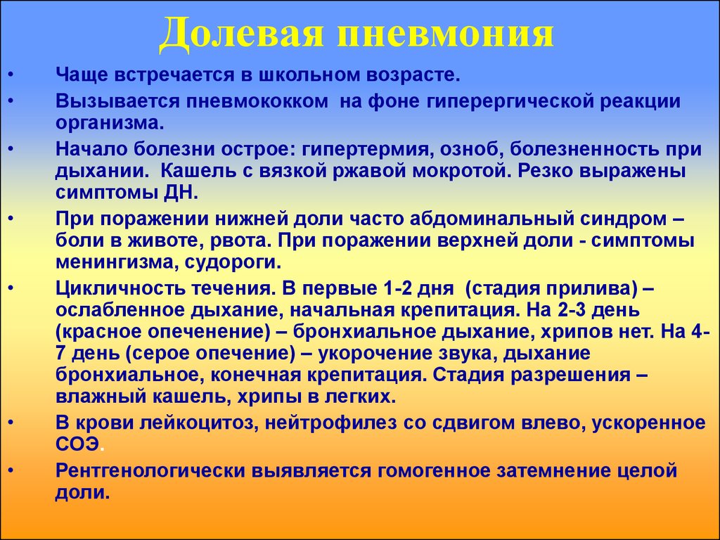 Начало болезни. Долевая пневмония. Долевая пневмония симптомы. Признаки долевой пневмонии. При долевой пневмонии.