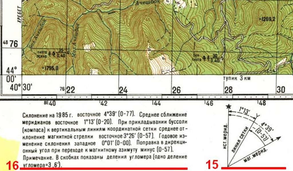 Сон карта местности