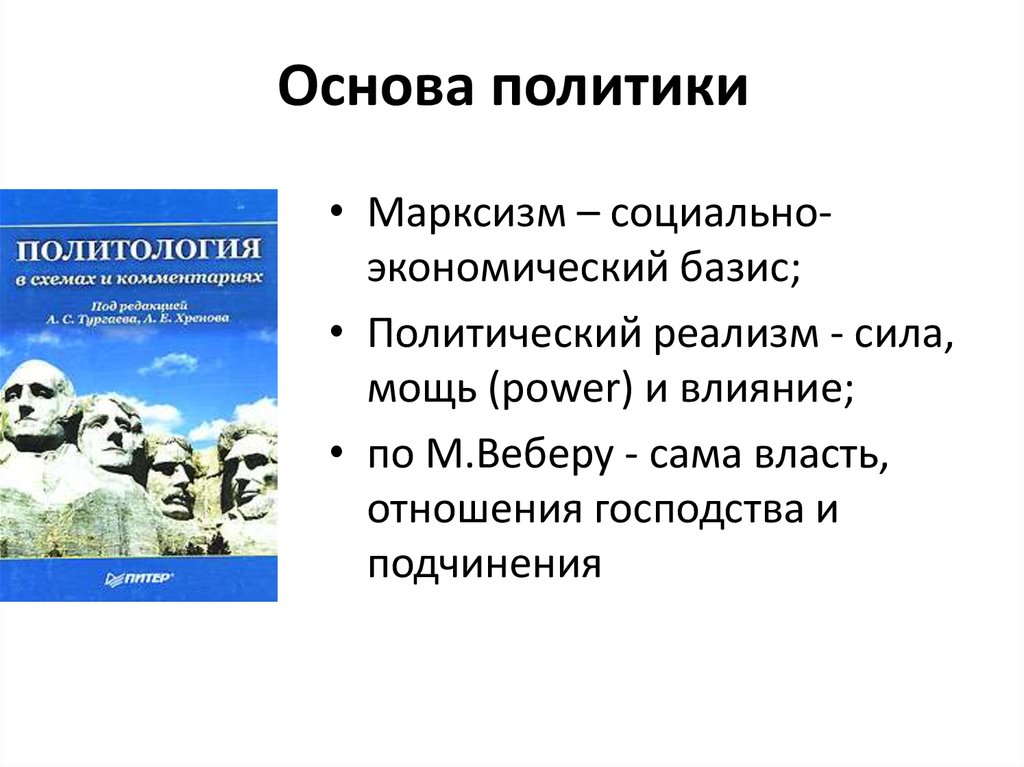 Основы политики