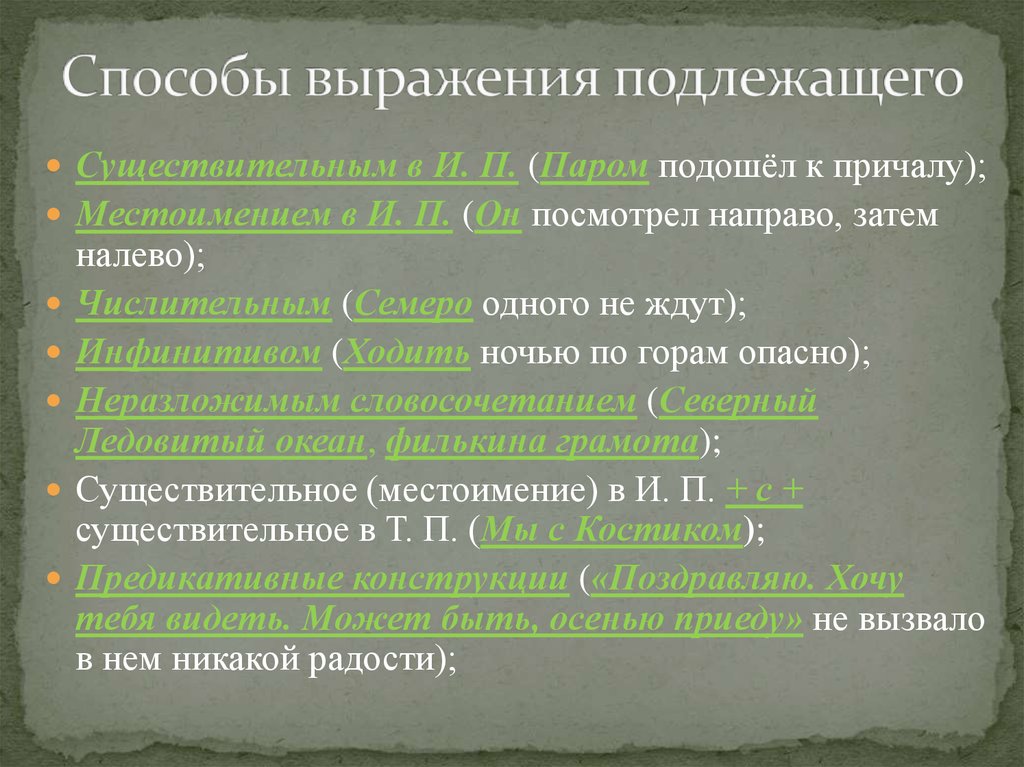 Подлежащее словосочетание. Способы выражения подлежащего. Подлежащее способы выражения подлежащего. Способы выражения подлежащего примеры. Способы выражения подлежащего словосочетанием.