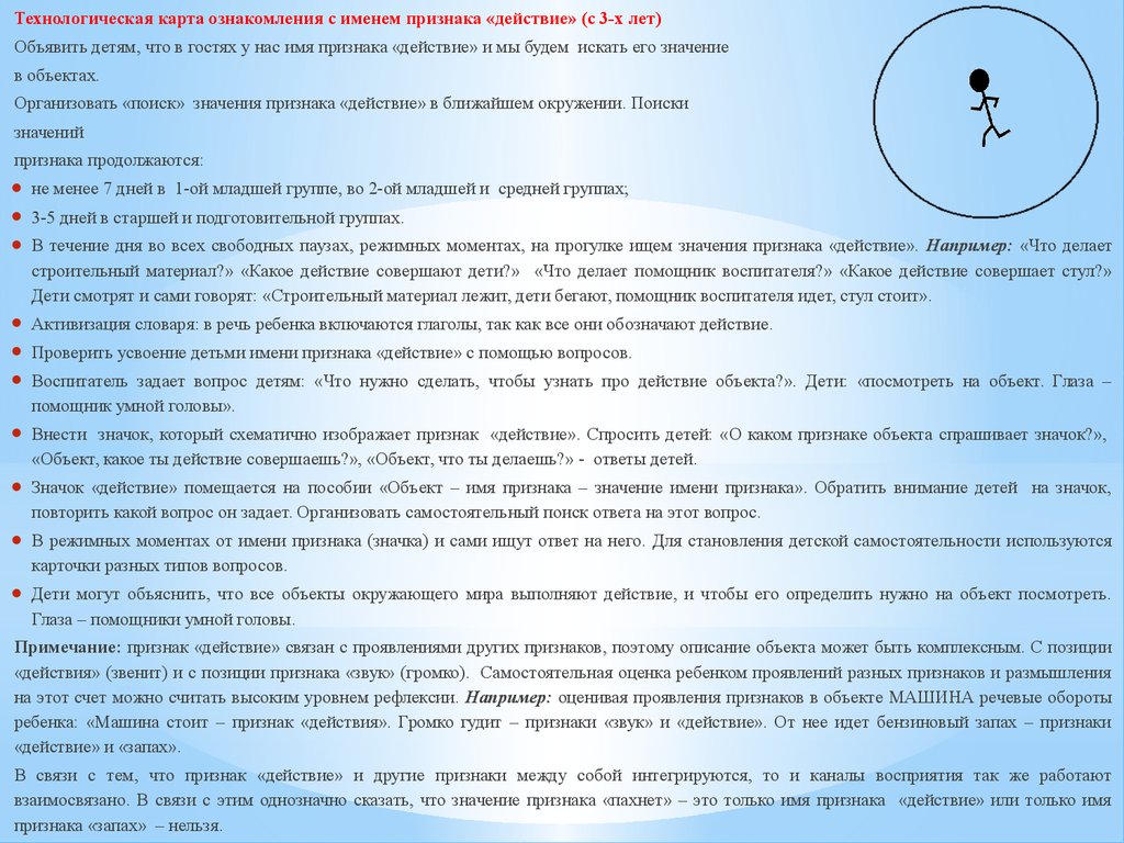 Технологические карты. Ознакомление с именами признаков - презентация онлайн