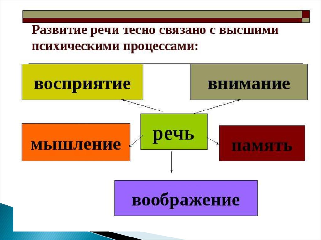 Роль речи в развитии высших психических функций презентация