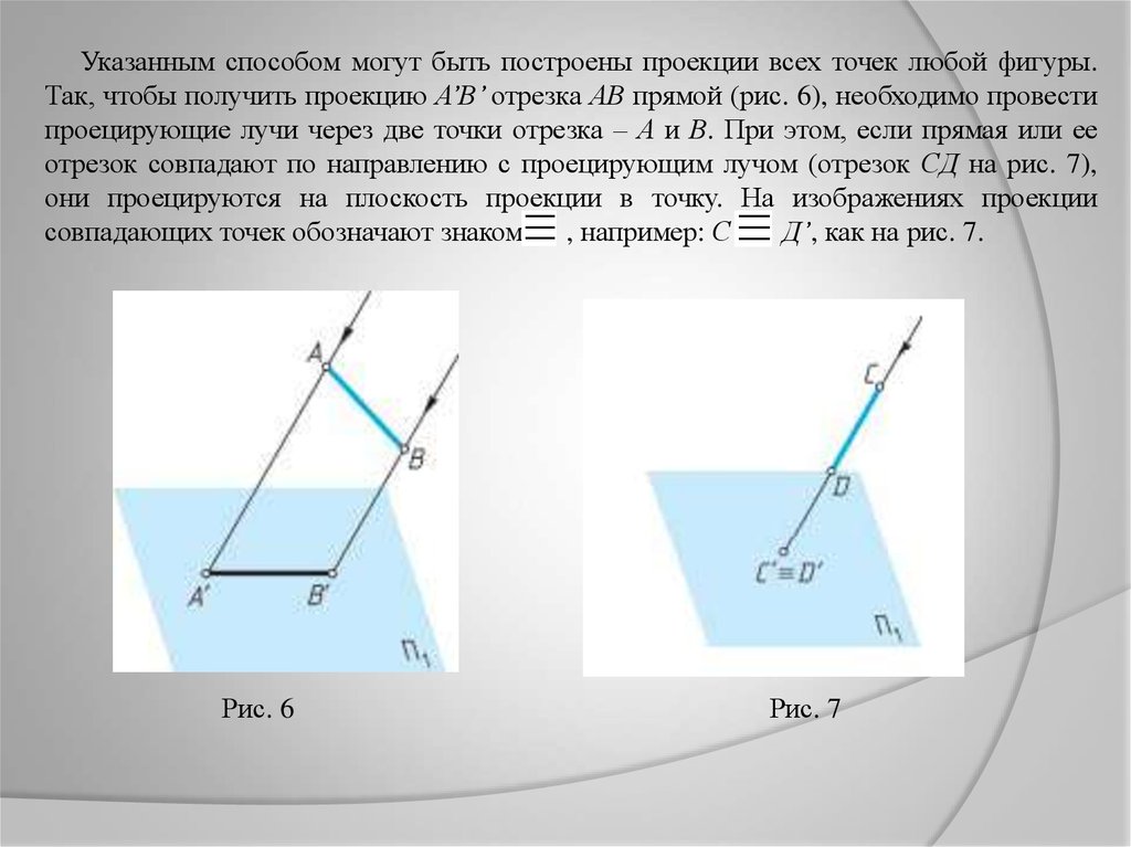 Проекция точки и отрезка. Может ли проекция отрезка быть точкой?. Может ли проекция отрезка быть точкой? Выберите ответ. Аскометр ческую проекцию можно получить методом.