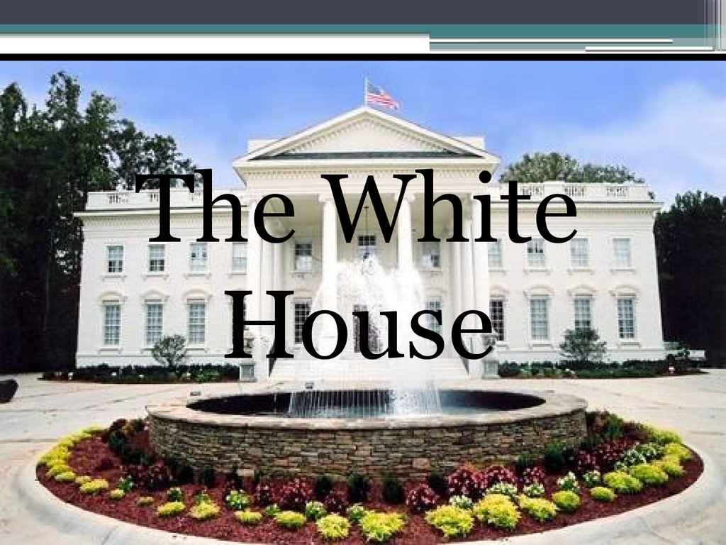 White house презентация