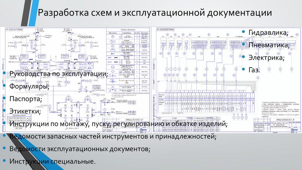 Эксплуатационная схема это