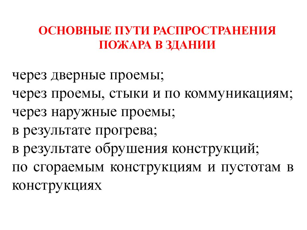 Пути распространения. Пути распространения пожара. Пути распространения пожара в здании. Основные пути распространения пожара. Основные пути распространения огня.