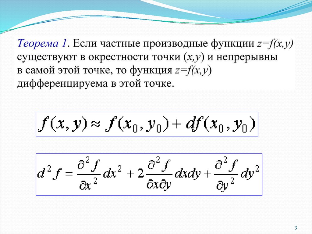 Дифференциал функции презентация