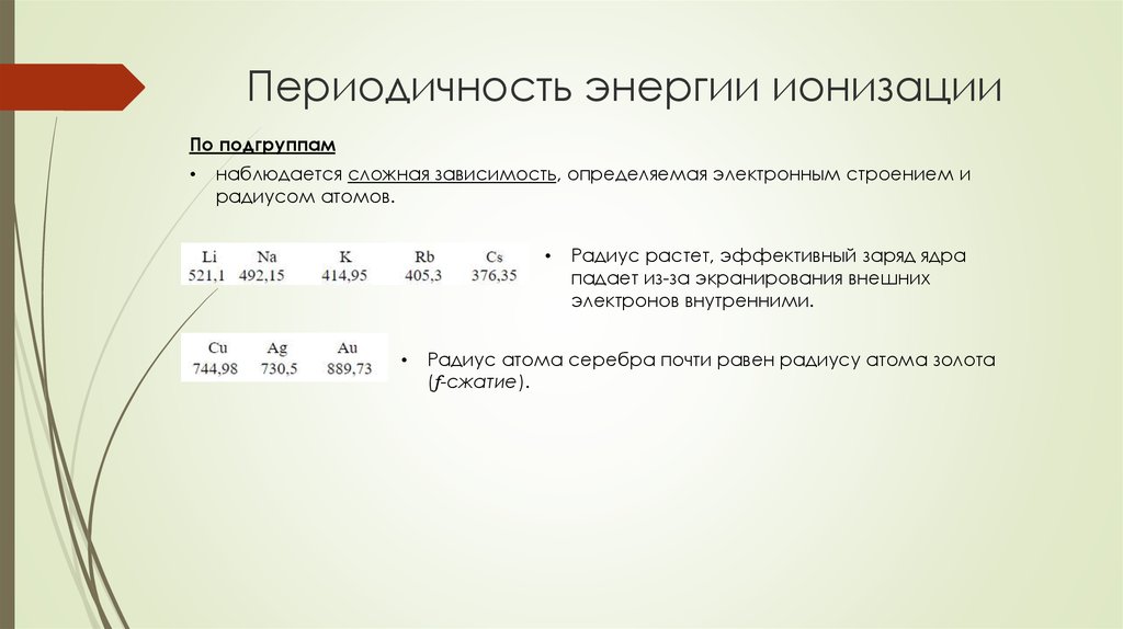 Определите электронную. Энергия ионизации периодичность. Энергия ионизации атома. Периодическое изменение энергии ионизации. Как увеличивается ионизация атома.