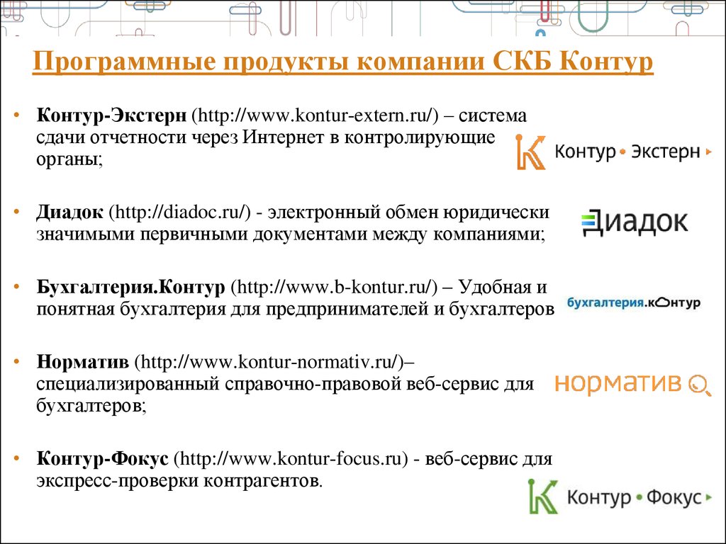 Презентация контур экстерн