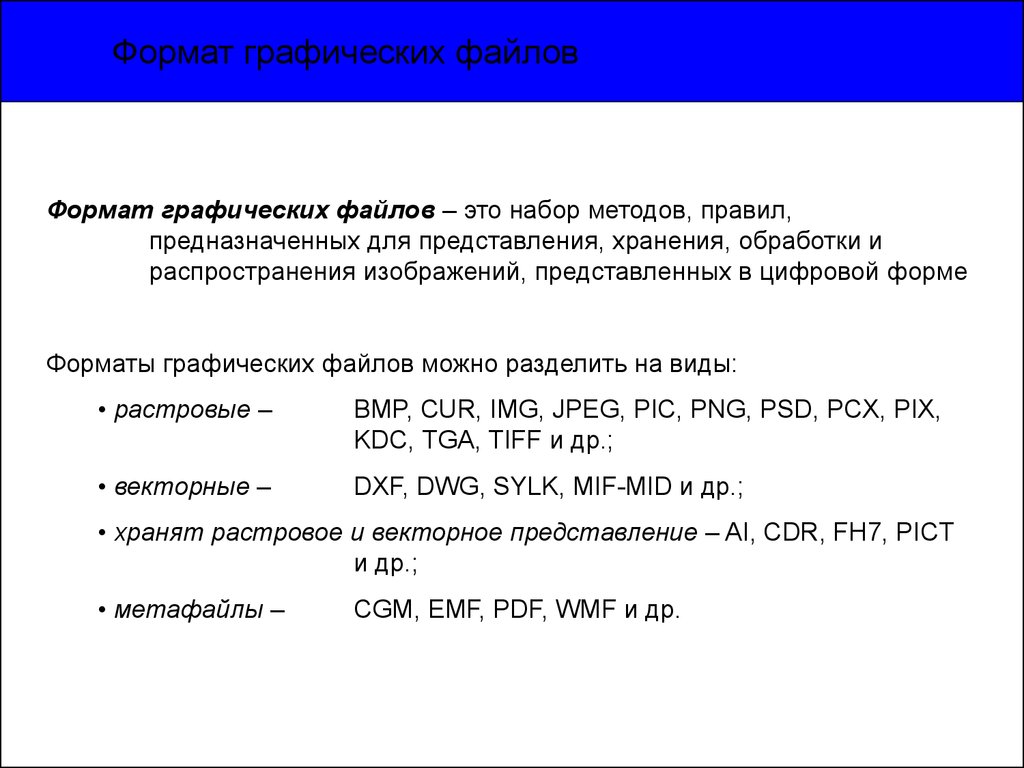 Реферат: Просмотрщик графических файлов. Форматы PCX и BMP