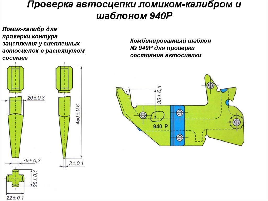 Высота автосцепки порожнего пассажирского вагона