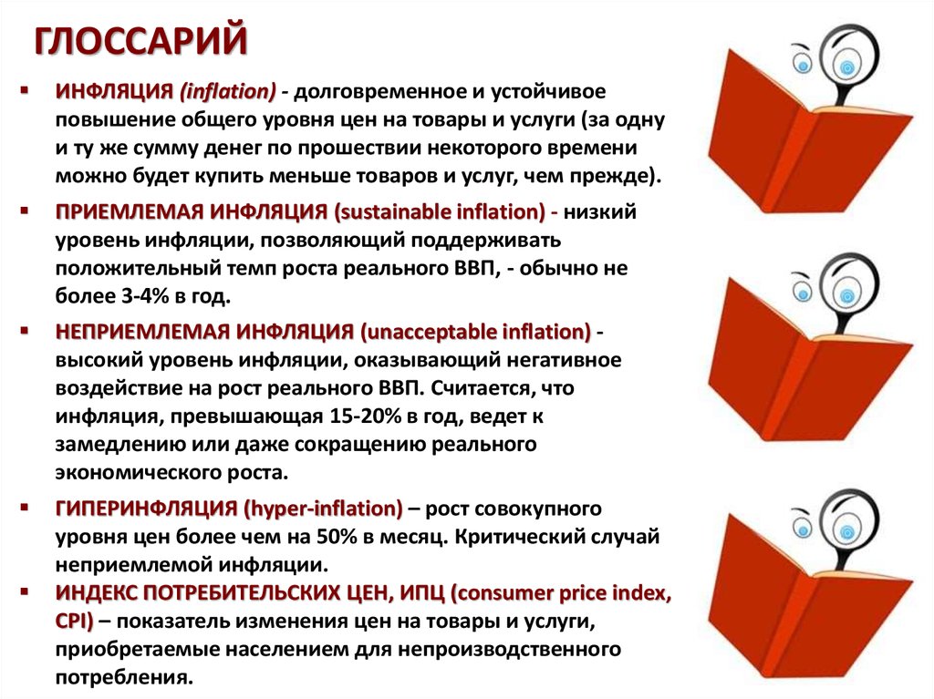 Презентация инфляция виды причины и последствия 11 класс