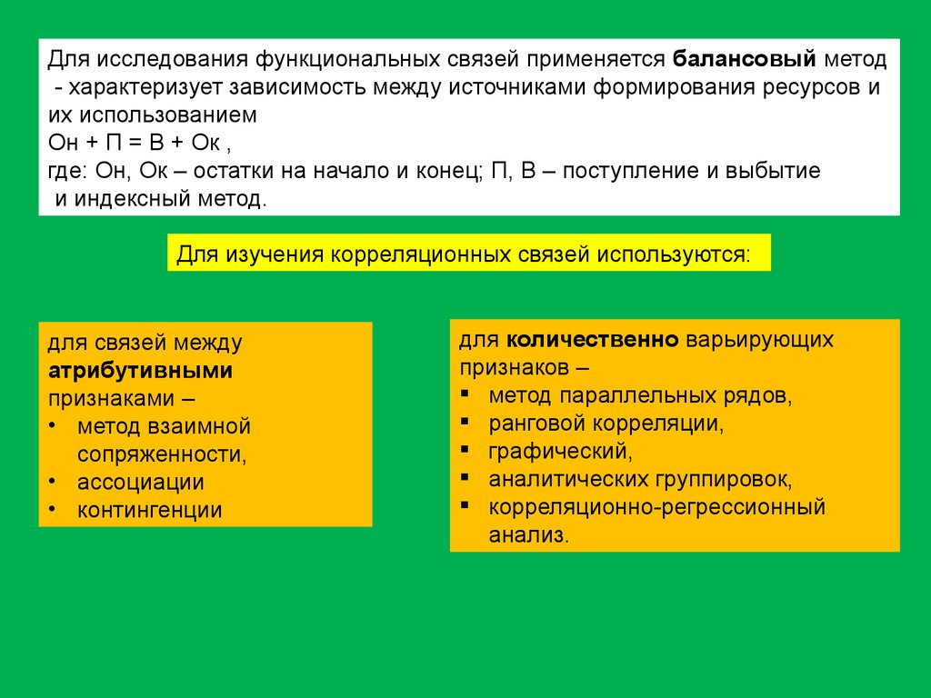 Статистическое изучение связи между явлениями презентация