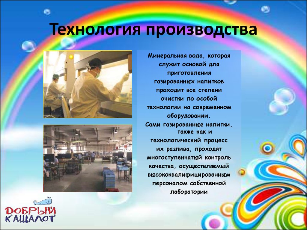 Газированные напитки Добрый кашалот  презентация онлайн