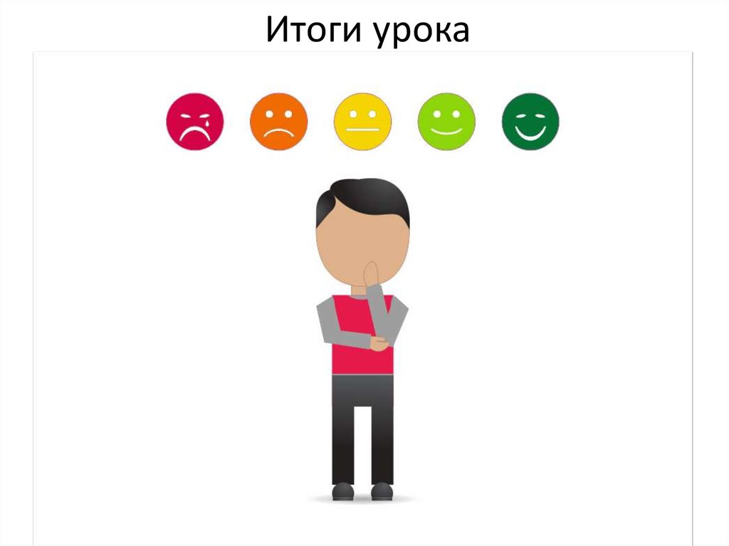 Итоги урока