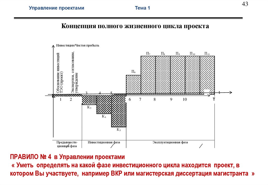 Управление инвестиционным проектом вкр