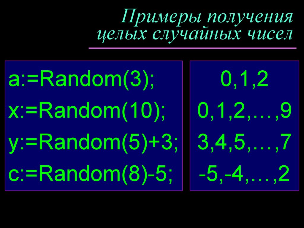 Randomize 0. Генерация случайных чисел в Паскале. Случайные числа в Паскале. Рандомные числа в Паскале. Randomize в Паскале.