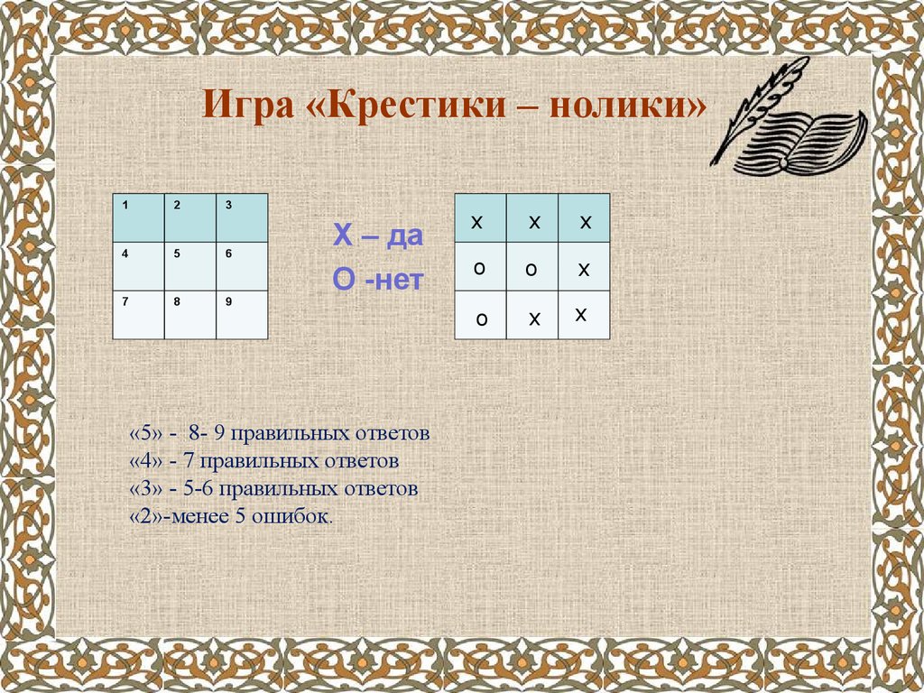 Презентация игра по истории 8 класс