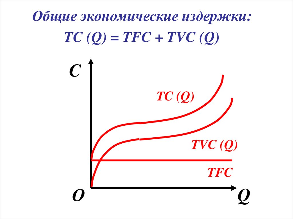 Характеристика общих издержек