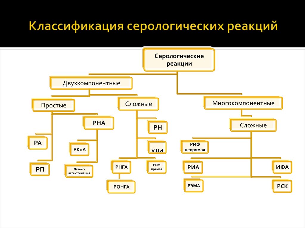 Серологические реакции презентация