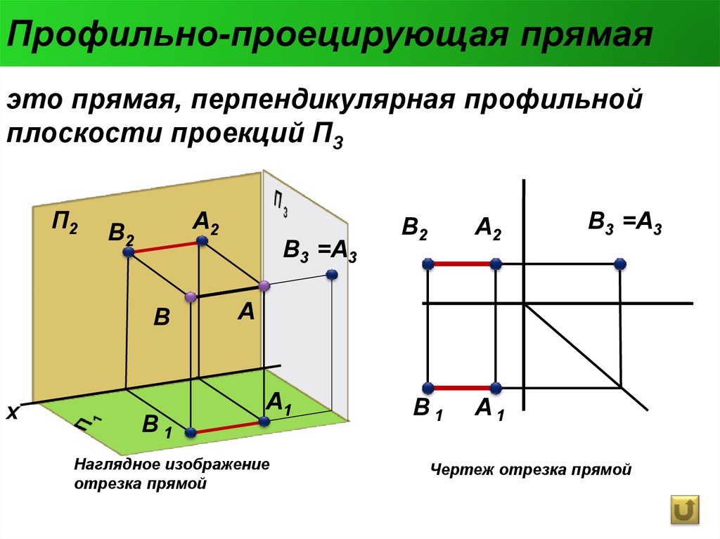 Горизонталь расположена. Комплексный чертёж профильно проецирующей прямой. Чертеж горизонтально проецирующей плоскости. Проекция горизонтально проецирующей плоскости. Проекция профильно проецирующей прямой на п3 это.