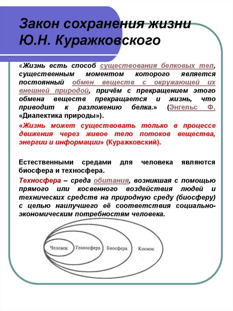 Система сохранения жизни