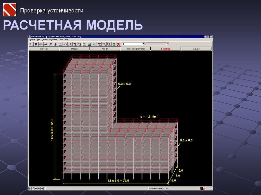 Диаграмма факторов скад