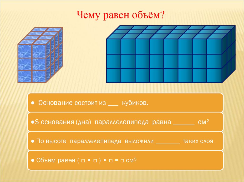 Деревянный брус имеет форму прямоугольного параллелепипеда