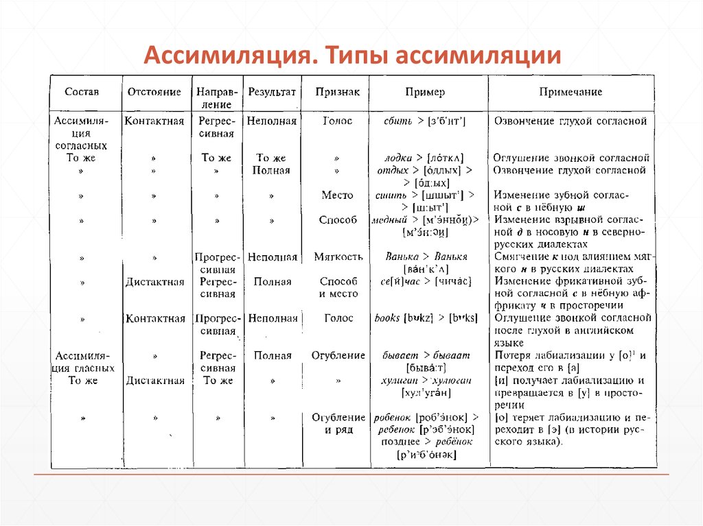 Ассимиляция звуков. Ассимиляция английский язык фонетика таблица. Ассимиляция гласных примеры. Виды ассимиляции. Типы ассимиляции в русском языке.