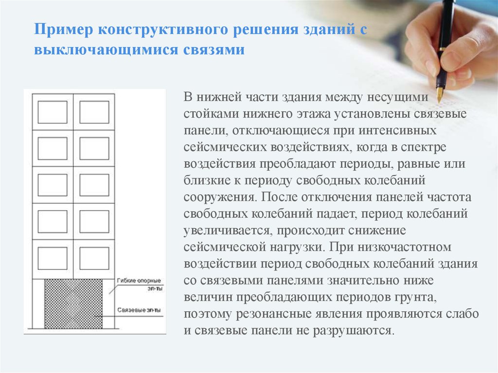 Примеры конструктивных. Конструктивные решения пример. Примеры конструктивной примеры. Здания с выключающимися связями. Раздел конструктивные решения здания пример.