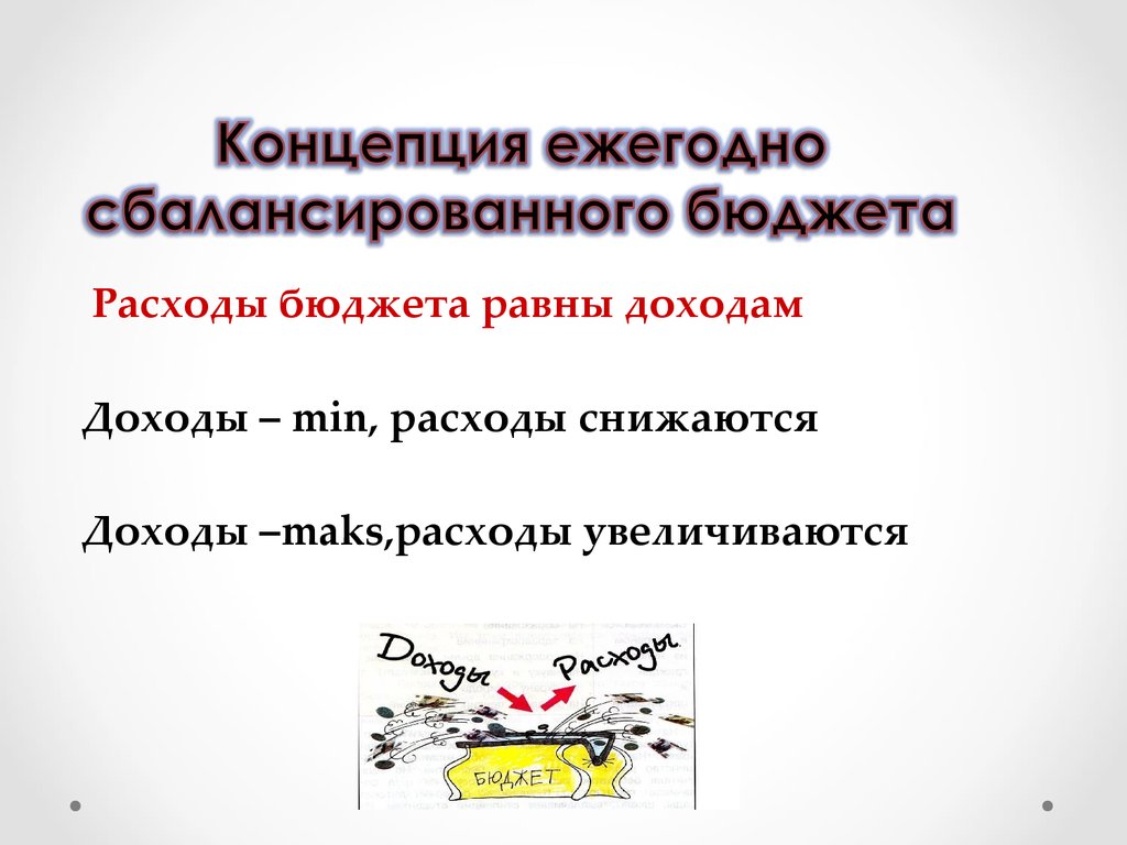 Равен бюджету. Концепция ежегодного сбалансированного бюджета. Ежегодно балансируемый бюджет это. Концепция ежегодного балансирования. Ежегодно сбалансированный бюджет.