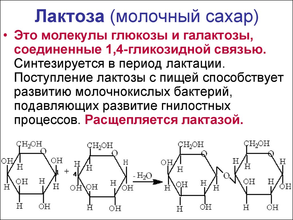 Картинка формулы лактозы