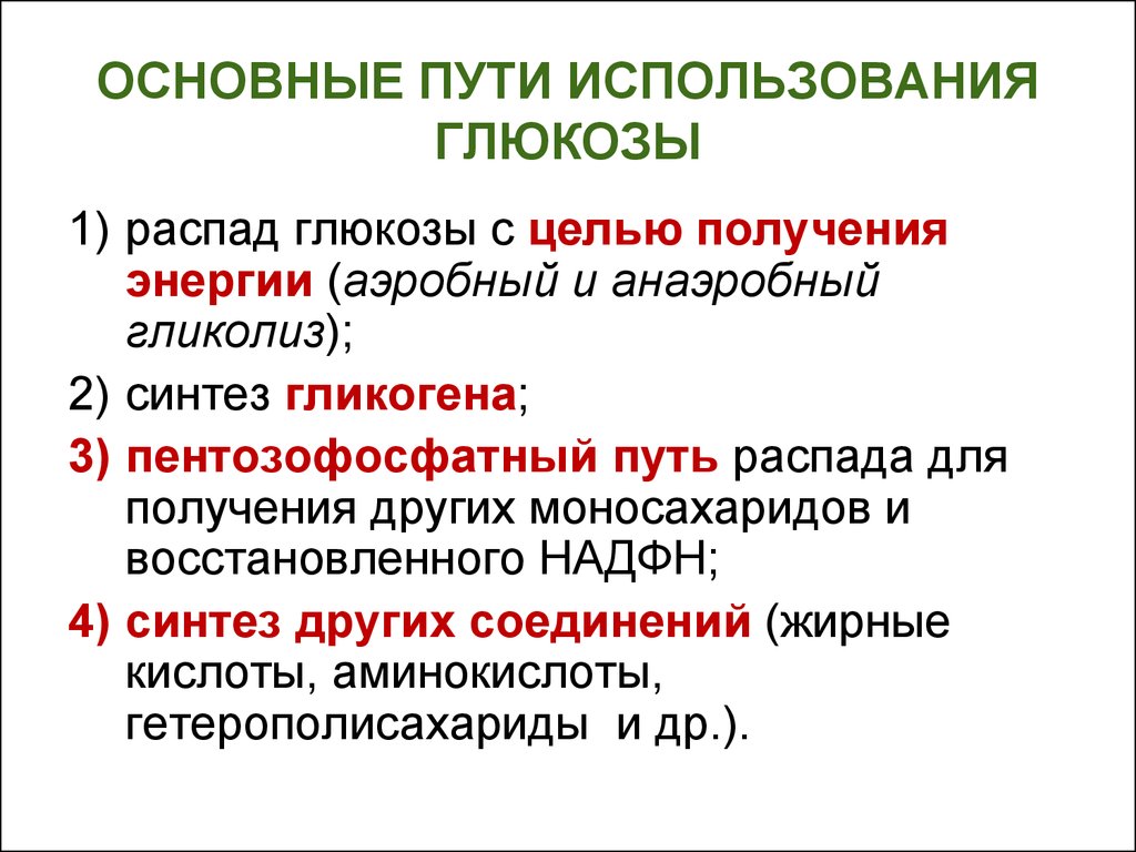 Глюкоза израсходована полностью что происходит. Энергетический путь использования моносахаридов. Пути использования Глюкозы в организме. Пути использования Глюкозы в клетке. Основные пути использования Глюкозы в клетке.