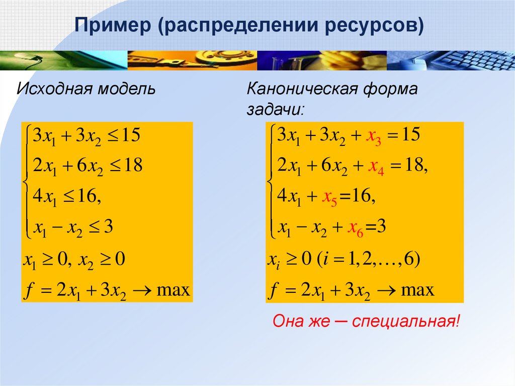 Линейное программирование презентация