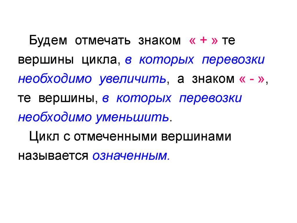 Переносят какое лицо. Потенциал в транспортной задаче это. Циклы транспортной задачи.