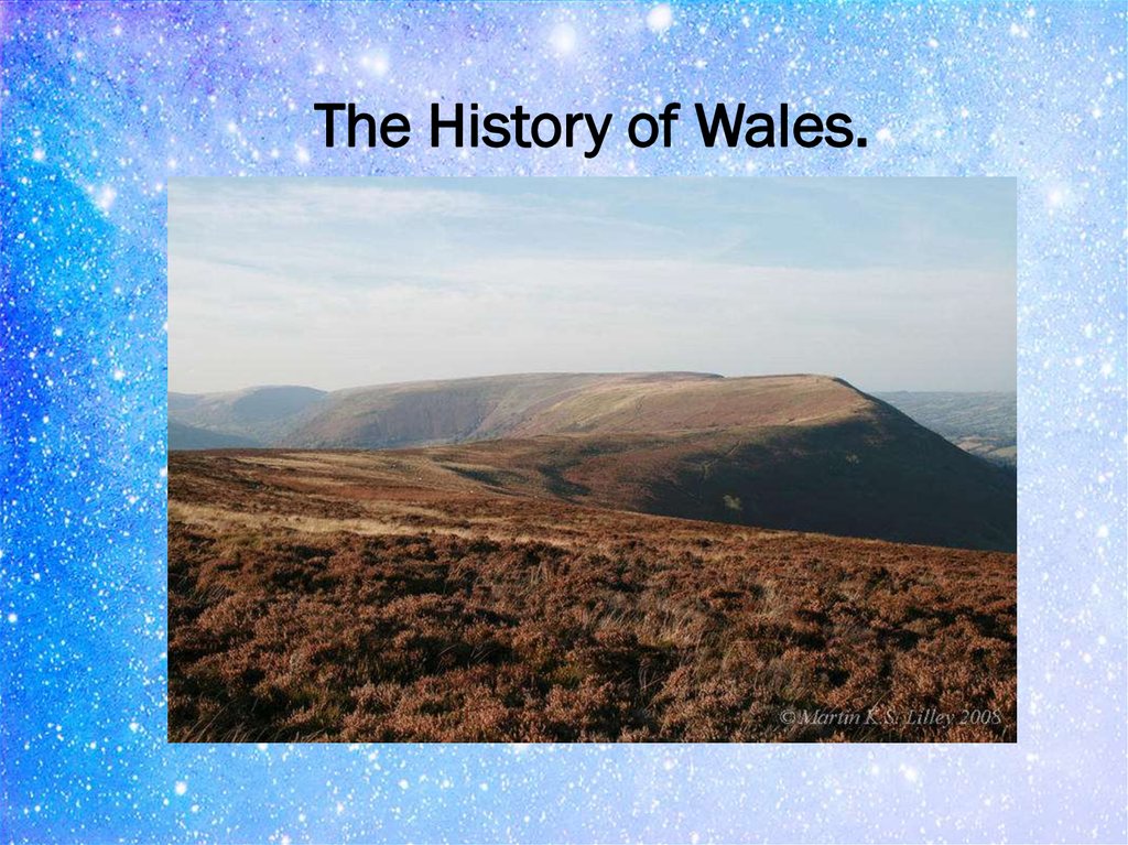 wales history presentation